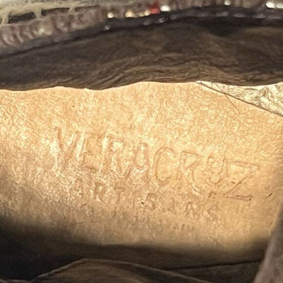 Veracruz Artisan Brown Suede & Tapestry Chukkas Women's Size 39 Made In Spain - Picture 6 of 8